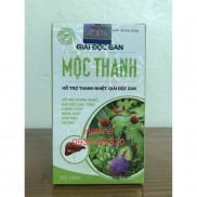 GIẢI ĐỘC GAN MỘC THANH - Hộp 60 viên Giúp tăng cường chức năng Gan