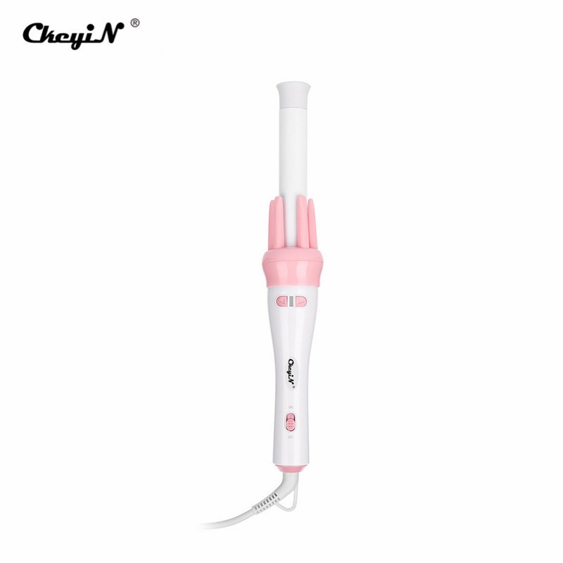 Máy uốn tóc CkeyiN tự động bằng sứ Tourmaline