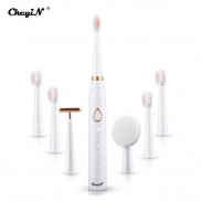 Bàn Chải Đánh Răng Điện 3 Trong 1 CkeyiN Làm Trắng Với Kỹ Thuật Sóng Siêu Âm