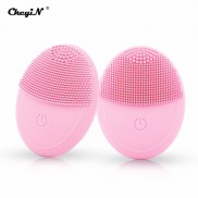 Máy rửa mặt CkeyiN mát xa da bề mặt cọ silicon 3 mức tốc độ chống thấm nước