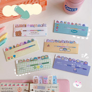 Cute Sticky Note Color Simple Note Label Sticker Portable Stationery
