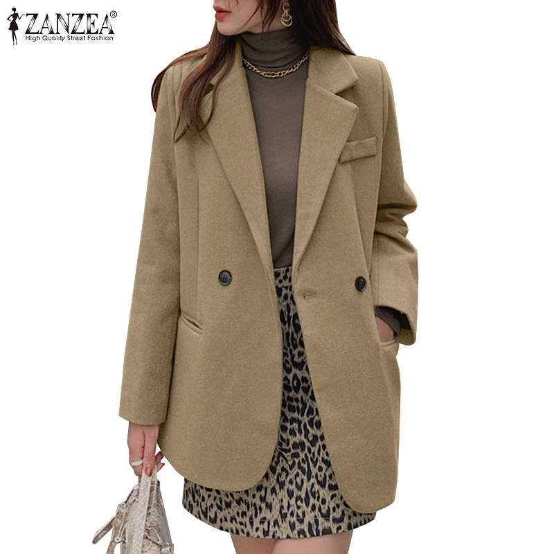 Áo khoác blazer ZANZEA phong cách thời trang cho phái nữ