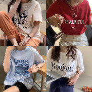 Áo phong xuất Hàn chất cotton dày dặn