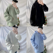 Hoodie trơn basic unisex