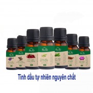 Tinh Dầu Nguyên Chất Tự Nhiên, tinh dầu Quế, Tràm, Sả Chanh, Bạc Hà, Trầm Hương chai 10ml TDTN