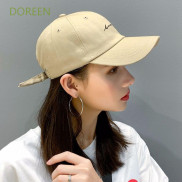  Mũ Lưỡi Trai Cotton Thêu Chữ Đơn Giản Thời Trang Mùa Hè Năng Động Cho Nam Và Nữ