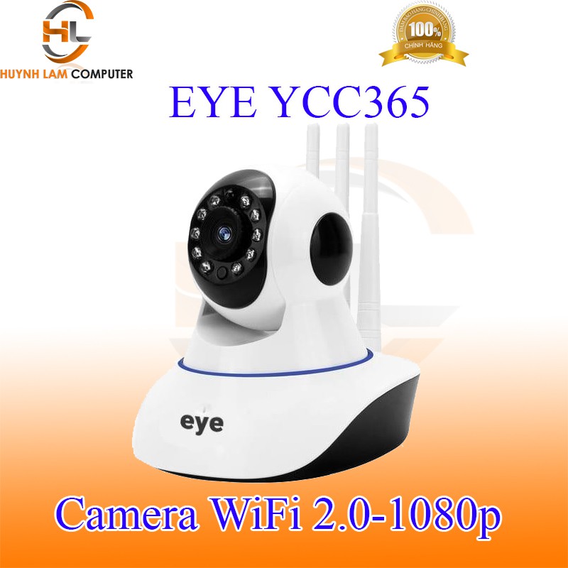 Camera WiFi 2.0MP EYE YC365 1080p quan sát ngày đêm đàm thoại 2 chiều tặng kèm thẻ nhớ 32GB