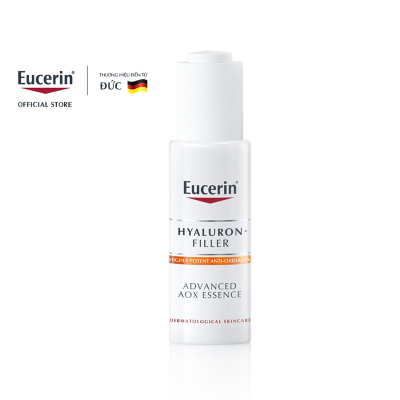  Tinh Chất Eucerin Hyaluron Filler Cấp Ẩm Cải Thiện Dấu Hiệu Lão Hóa 30ml