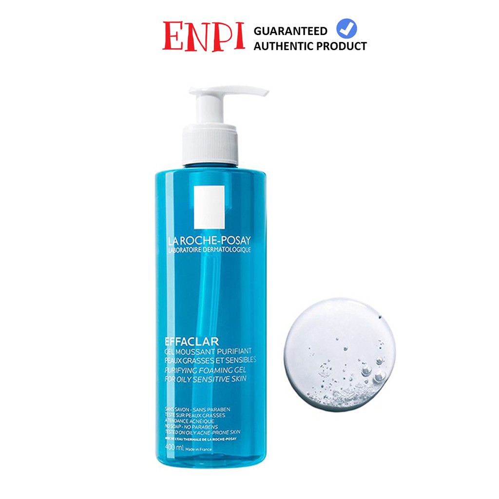 Sữa rửa mặt da dầu mụn La Roche Posay Effaclar Purifying Foaming Gel Cleanser