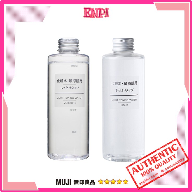 Toner Muji Light Toning Water