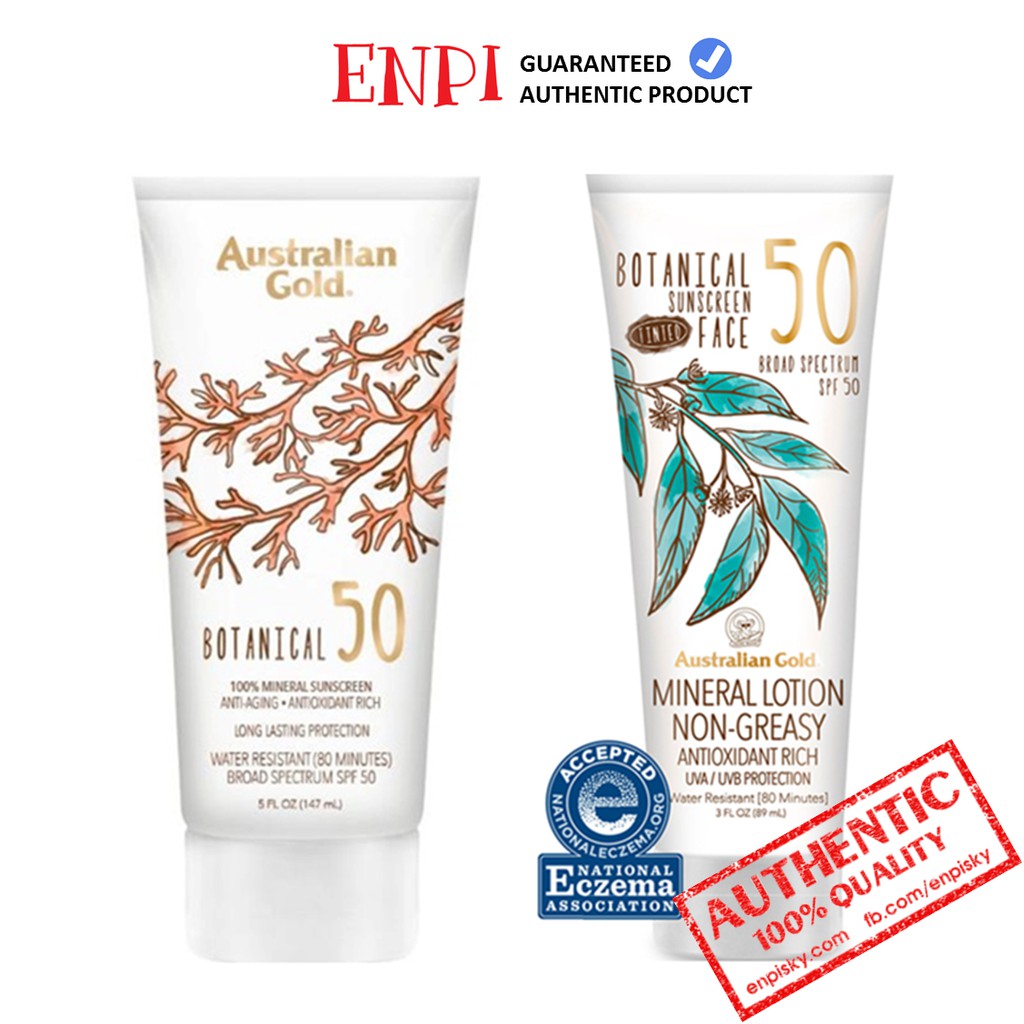 Chống nắng kiềm dầu Australian Gold Botanical Sunscreen Lotion