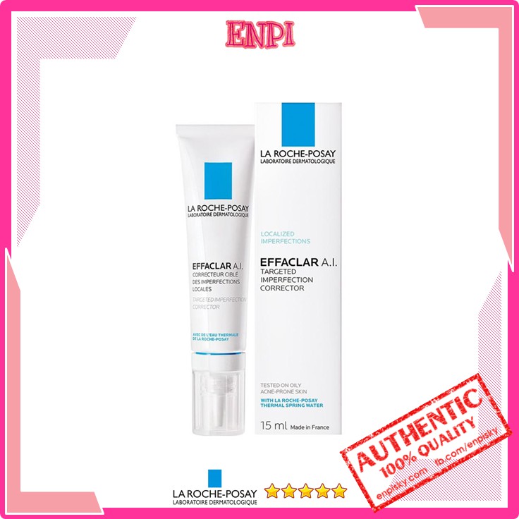 Kem giảm mụn chuyên biệt La Roche Posay Effaclar A.I