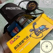 bơm hơi đạp chân 2 xi lanh Honor hàng cao cấp taiwan (xe máy)