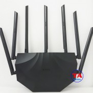 Bộ Phát Wifi Tenda AC23 - Hai Băng Tần - Tốc Độ 2100Mbps - 7 anten 6dbi Cho Khả Năng Phủ Sóng Mạnh Mẽ