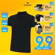 Áo polo nam TORANO áo thun polo nam có cổ màu xanh da trời7 TP301
