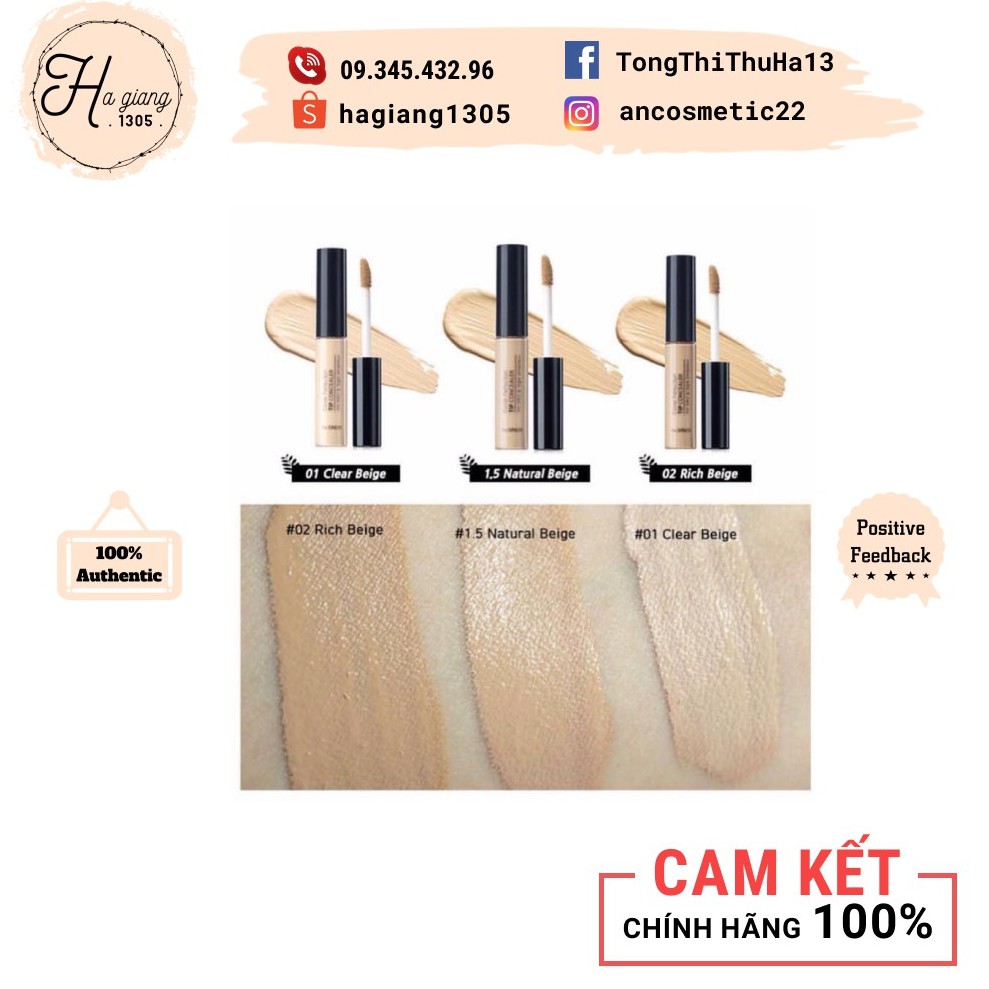 Kem Che Khuyết Điểm The Saem Cover Perfection Tip