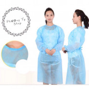 Áo y tế màu trắng, xanh