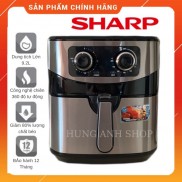 Nồi Chiên Không Dầu Sharp 9.2 Lít - Dung Tích Siêu Lớn,Thiết kế Hiện Đại, Công nghệ Chiên 360 Độ, Bảo Hành 12 Tháng