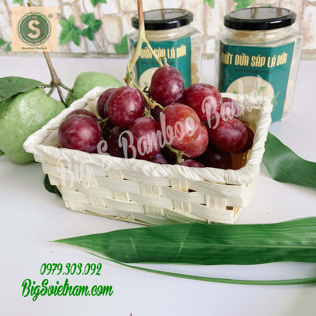 Giỏ Cắm Hoa Để Bàn , Lẵng Hoa