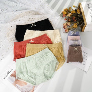 Lố 10 quần lót nhăn cotton mềm mát