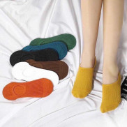 Combo 5 đôi tất hài gân 1 màu hot hit