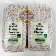 Yến mạch nguyên hạt cán vỡ Bio Alnatura Hafer Flocken 500g