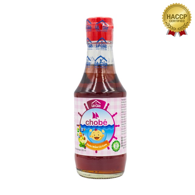 Nước Mắm Lê Gia cho bé ăn dặm