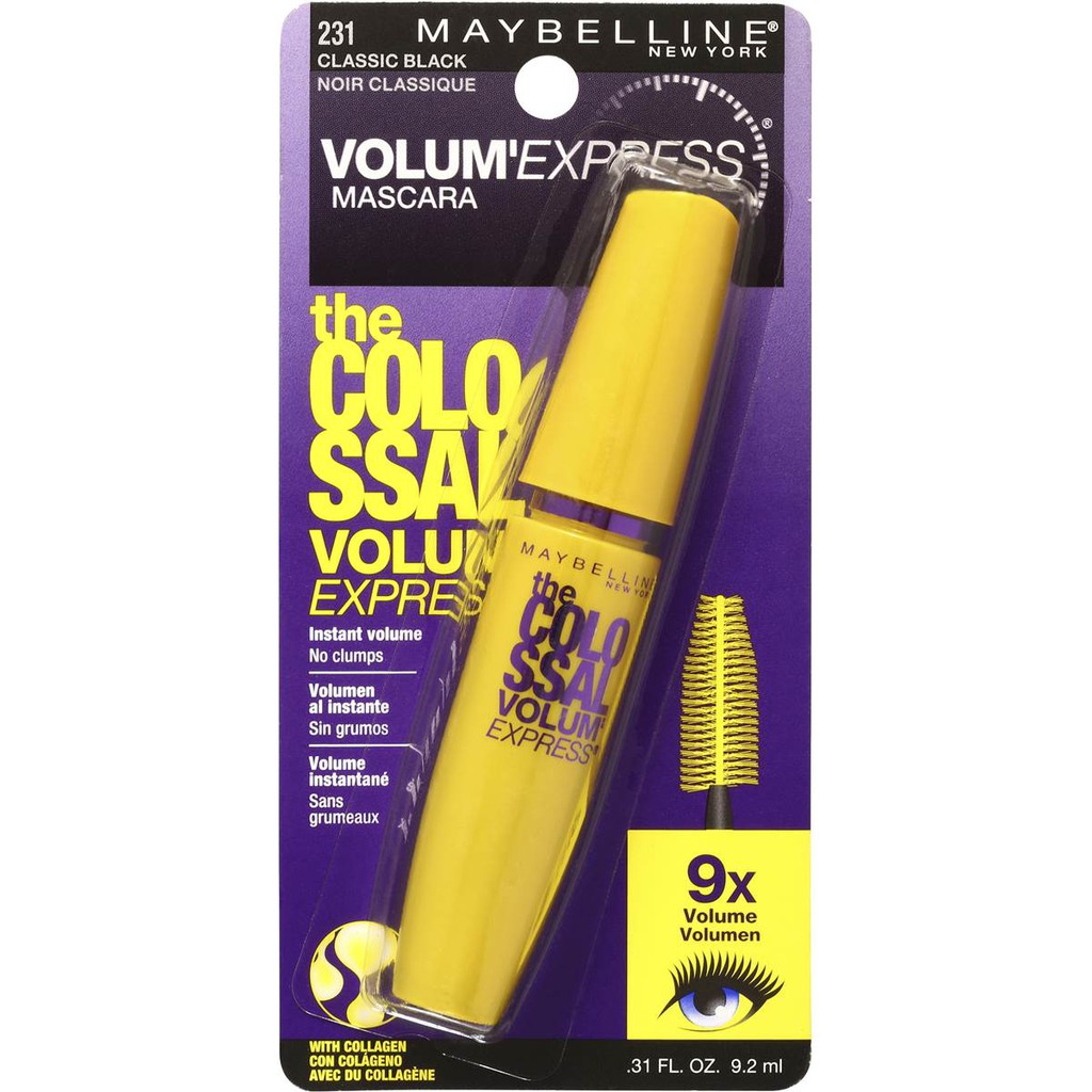 MASCARA LÀM DÀI VÀ CONG MI CỦA MỸ