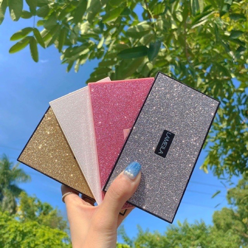 Bảng mắt 10 ô nhũ kim tuyến lameila mẫu mới