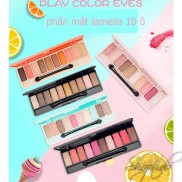 Phấn mắt 10 ô Lameila Play Color Eyes nội địa Trung La Mei La NO:3596