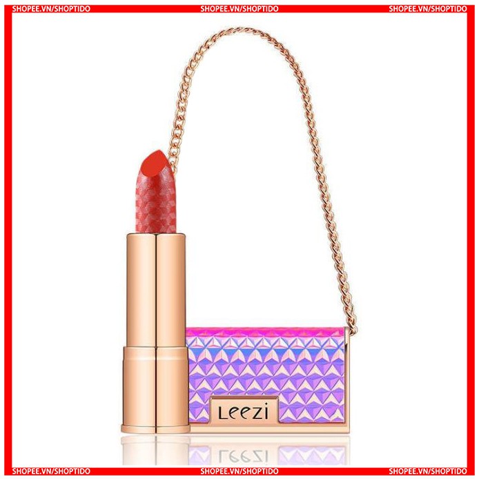 Son sáp túi xách Leezi leather handbag velvet lipstick No.5312 NPP Shoptido