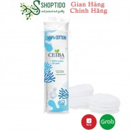 Bông Tẩy Trang Ceiba 100% Chất Liệu Cotton Organic 120 - 140 miếng NPP Shoptido