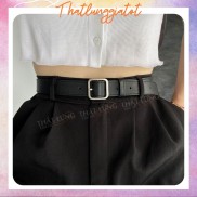 Thắt lưng nữ Ulzzang vuông (Hỗ trợ bấm, cắt dây nịt) TL002 - Thắt Lưng Giá Tốt