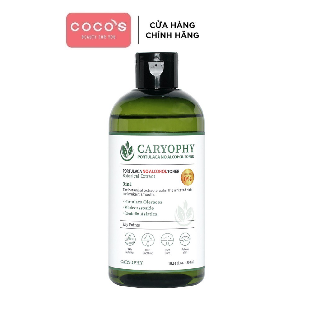 Nước Hoa Hồng Caryophy Portulaca Toner 300ml