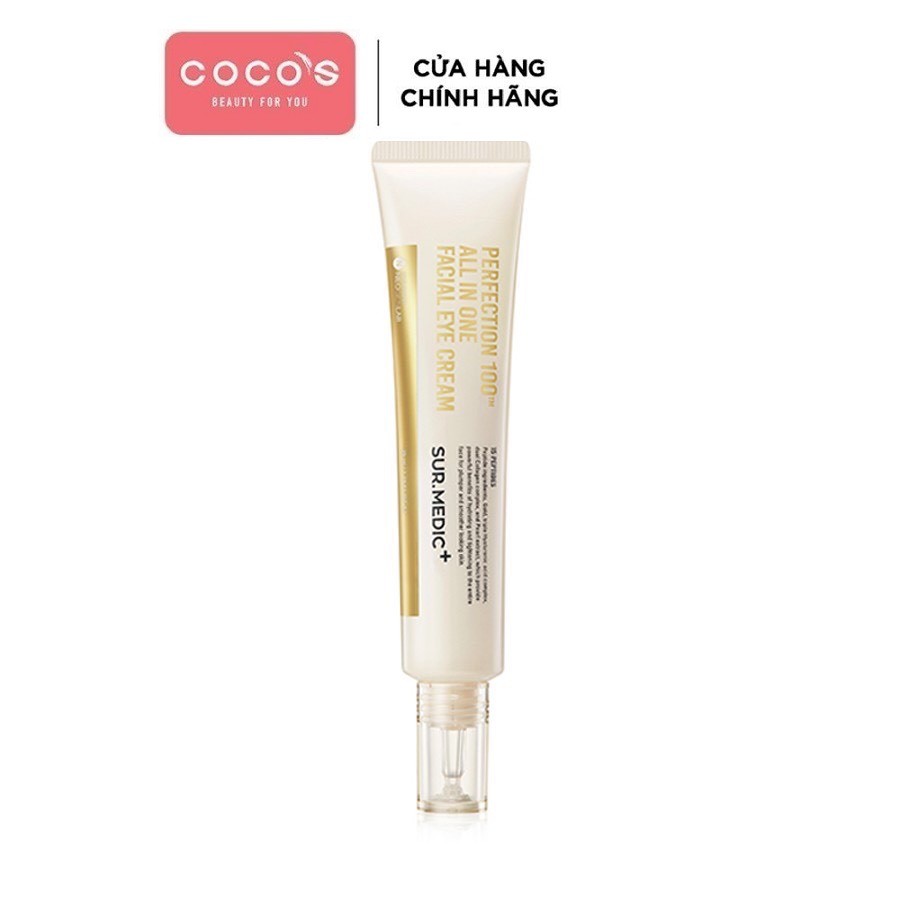 Kem dưỡng mắt làm mờ nếp nhăn SURMEDIC Perfection 100tm All In One Facial Eye Cream 35ml