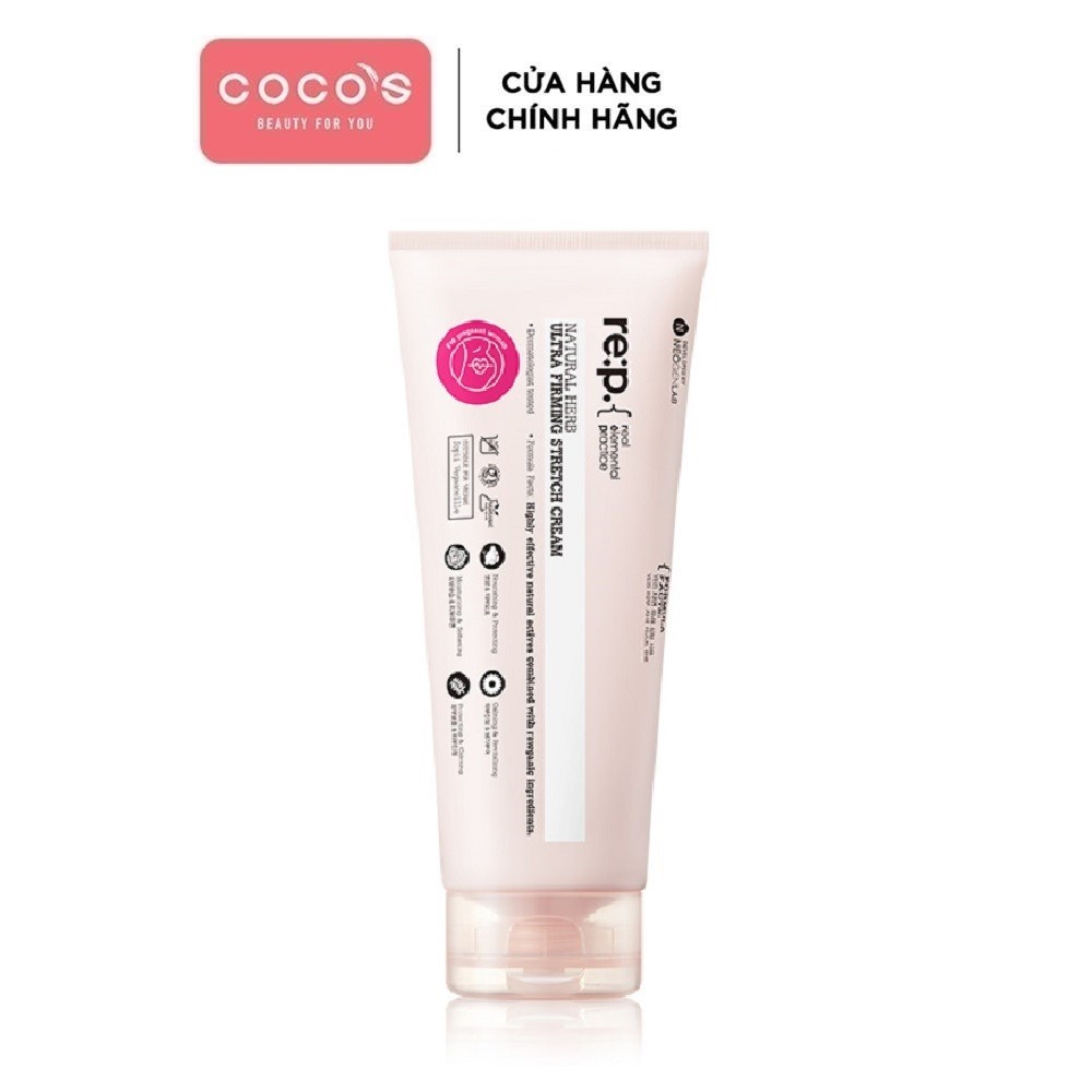 Kem Giảm Rạn, Săn Chắc Da, Làm Mờ Sẹo RE:P Natural Herb Ultra Firming Stretch Cream 200ml