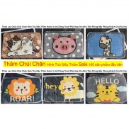 Thảm Lau Chân Chùi Chân Hình Thú Cute Dễ Thương  Siêu Thấm In 3d Chống Trượt Nhà Tắm Phòng Bếp Phòng Khách Cửa Ra Vào