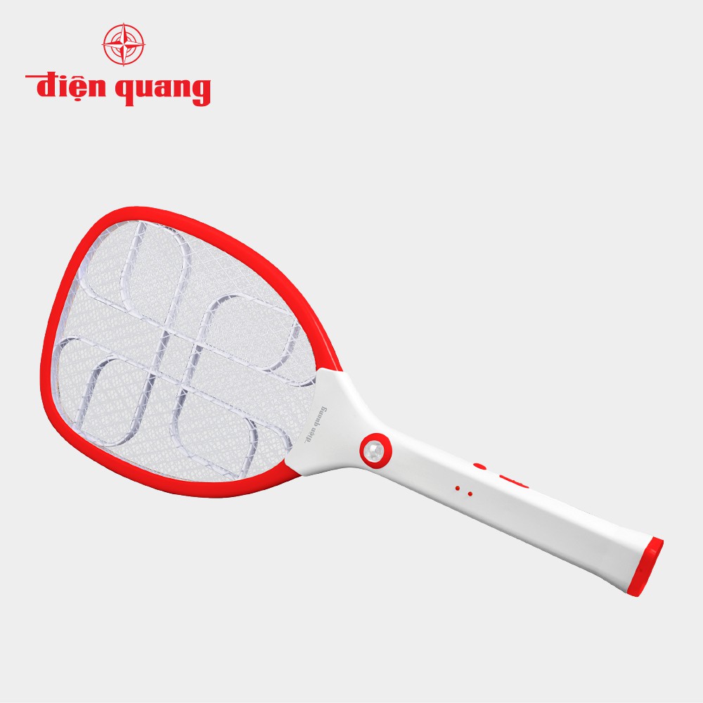 Vợt muỗi Điện Quang ĐQ EMR02 WR (trắng - đỏ)
