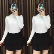 ÁO CỔ LỌ 3P LEN TĂM