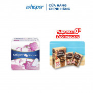 Băng vệ sinh Whisper Skinlove Ngày 24cm - Gói 18 miếng