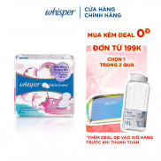  Băng vệ sinh Whisper Skinlove 28cm ngày nhiều và đêm