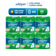  Băng vệ sinh Whisper Utra CLean 24cm ban ngày