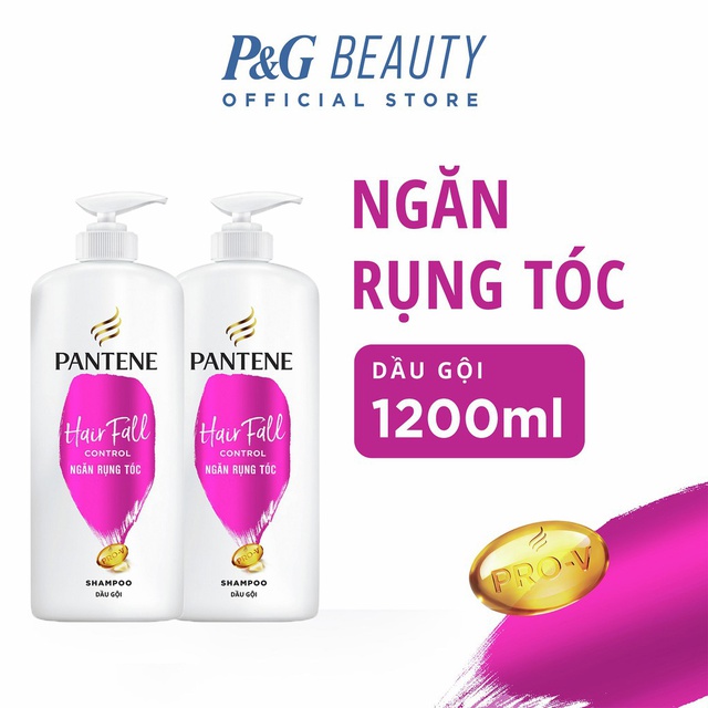 Combo 2 chai Dầu gội pantene chai 1200m