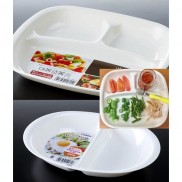  Khay ăn dặm cho bé Nakaya 2 ngăn và 3 ngăn - Hàng nội địa Nhật