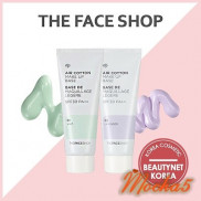 Kem lót The Face Shop Air Cotton Makeup Base TFS SPF30 PA++ 40ml kiềm dầu và hiệu chỉnh tông da
