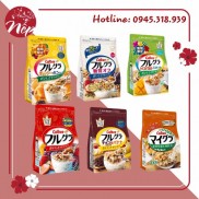  [Date T1/2022) Ngũ cốc Calbee, Ngũ cốc hoa quả Calbee Nhật Bản.
