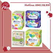 Combo 2 Băng vệ sinh Laurier ngày có cánh, đêm có cánh, ngày không cánh, hàng ngày