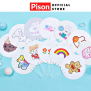Quạt nhựa cầm tay mini dễ thương Pison