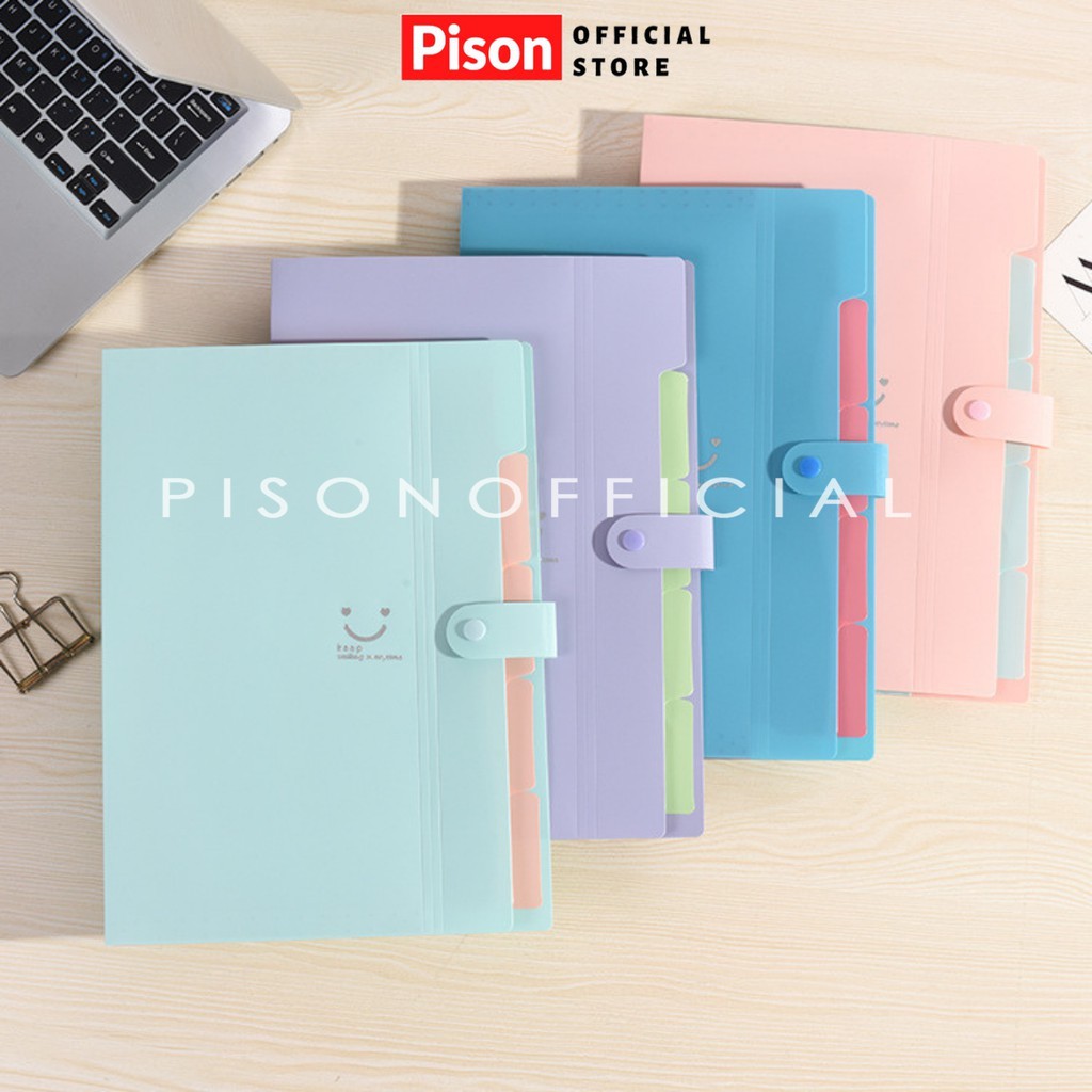  File đựng tài liệu A4 5 ngăn Pison