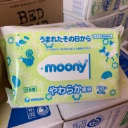Combo 3 gói khăn ướt Moony nội địa Nhật 240 tờ